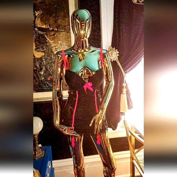 La Senza Super Sexy like new Baby Doll Mini Dress Bodycon Padded Bra lingerie 😍 - Picture 1 of 6